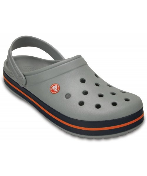 Жіночі сабо Crocband Light Grey/Navy M6-W8 (38) серые-2