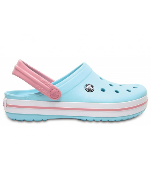 Жіночі сабо Crocband Ice Blue/White M4-W6 (36) голубые-0