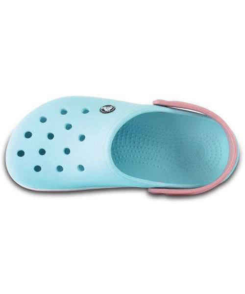 Жіночі сабо Crocband Ice Blue/White M7-W9 (39) голубые-2