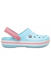 Жіночі сабо Crocband Ice Blue/White M8-W10 (40-41) голубые