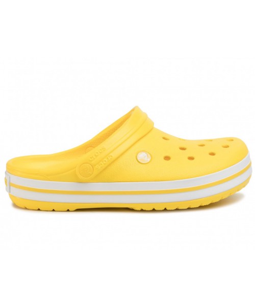 Чоловічі сабо, крокси Crocband Lemon/White M10-W12 (43) желтые-0