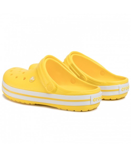 Чоловічі сабо, крокси Crocband Lemon/White M10-W12 (43) желтые-2