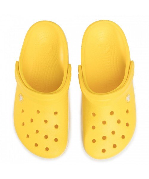 Чоловічі сабо, крокси Crocband Lemon/White M11 (44) желтые-2
