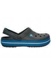 Чоловічі сабо, крокси Crocband Charcoal M10-W12 (43) серые с синим