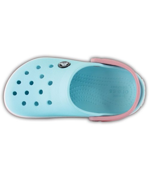 Сабо для дівчаток Crocband Kids Ice Blue/White C8 (25) голубые-2