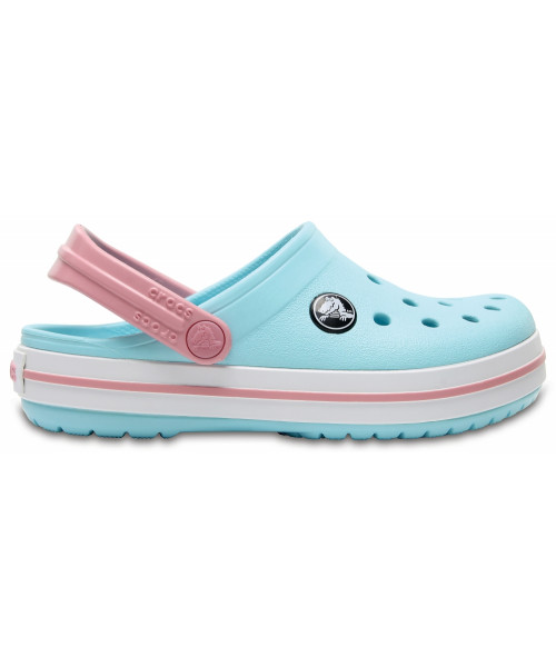 Сабо для дівчаток Crocband Kids Ice Blue/White C9 (26) голубые-0