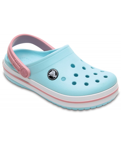 Сабо для дівчаток Crocband Kids Ice Blue/White C9 (26) голубые-3