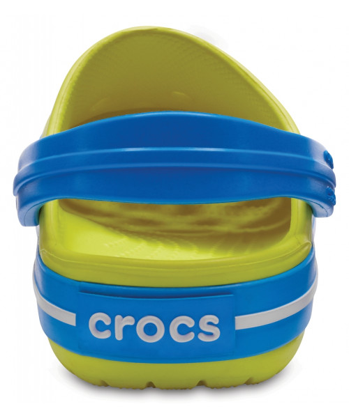 Сабо для хлопчиків Crocband Kids Tennis Ball Green/Ocean C12 (29) желтые с синим-3