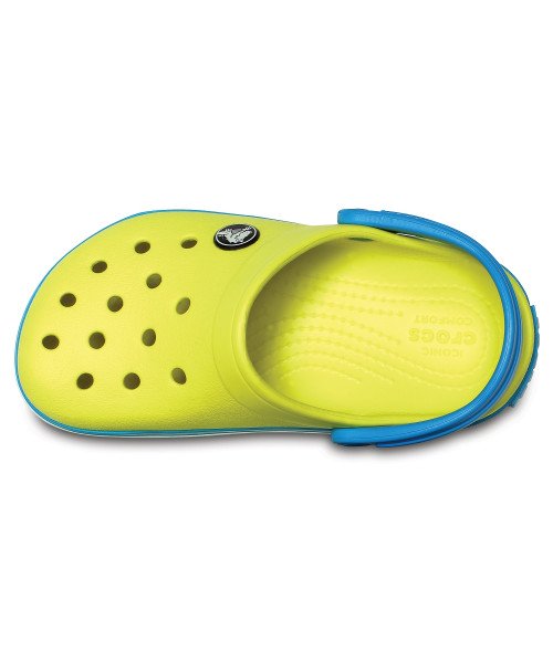 Сабо для хлопчиків Crocband Kids Tennis Ball Green/Ocean C9 (26) желтые с синим-2