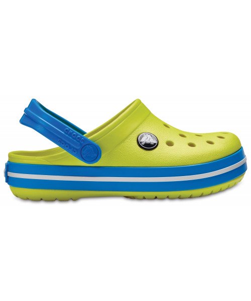 Сабо для хлопчиків Crocband Kids Tennis Ball Green/Ocean C9 (26) желтые с синим-0