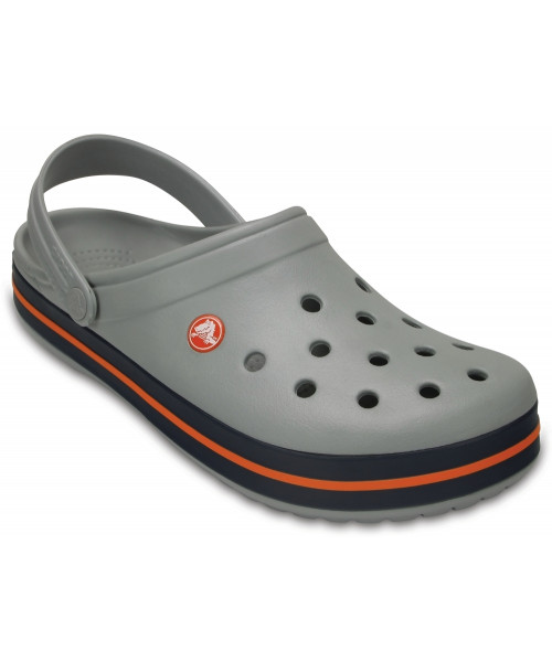 Жіночі сабо Crocband Light Grey/Navy M7-W9 (39) серые-3