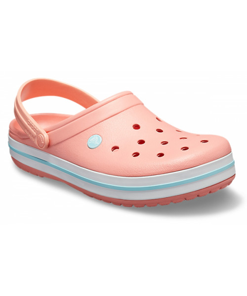Жіночі сабо Crocband Melon Ice/Blue M5-W7 (37) розовые с голубым-2