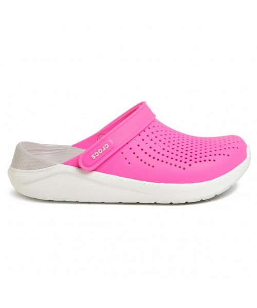 Сабо Crocs Literide Clog M5/W7 204592-6QV Electric Pink/Almost White 37-1