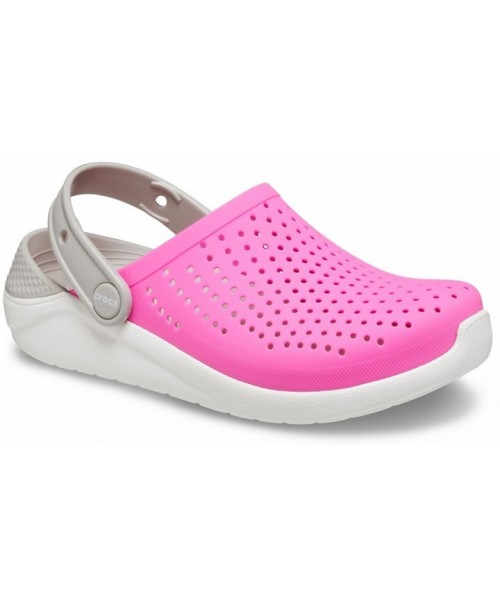 Сабо Crocs Kids LiteRide Clog C11 205964-6QR Розовый 28-0