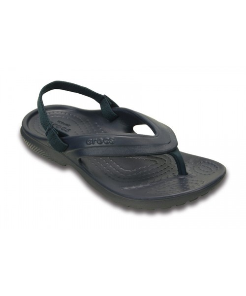 Сандалии Crocs Kids Classic Flip K С10 202871-410 Темно-синий 27-1