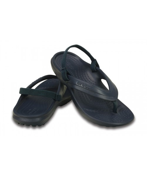 Сандалии Crocs Kids Classic Flip K С10 202871-410 Темно-синий 27-2